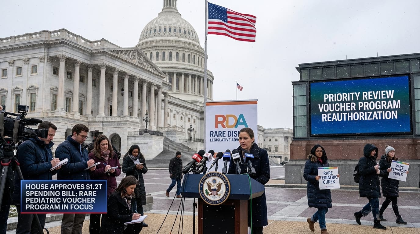 Spending Bill Clears House, Keeping Priority Review Voucher Hopes Alive