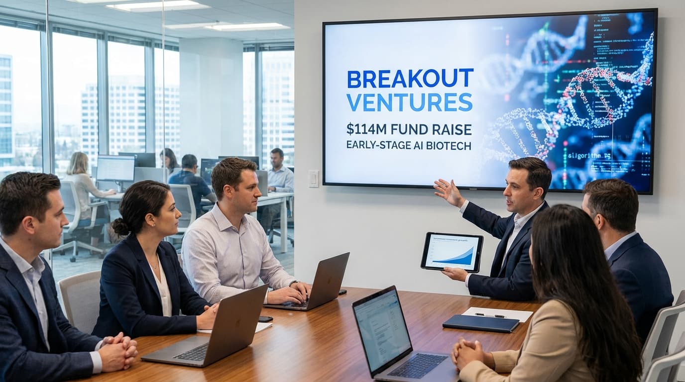 AI-Focused Fund Breakout Raises $114M to Support Early-Stage Biotechs