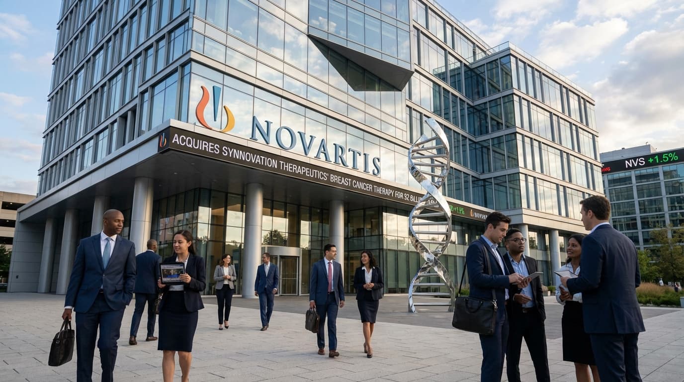 Novartis Expands Oncology Pipeline with $2 Billion Acquisition of Synnovation’s Breast Cancer Therapy