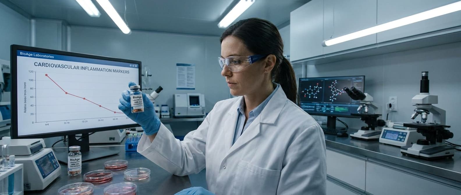 BioAge’s Investigational Pill Shows Promise in Reducing Cardiovascular Inflammation
