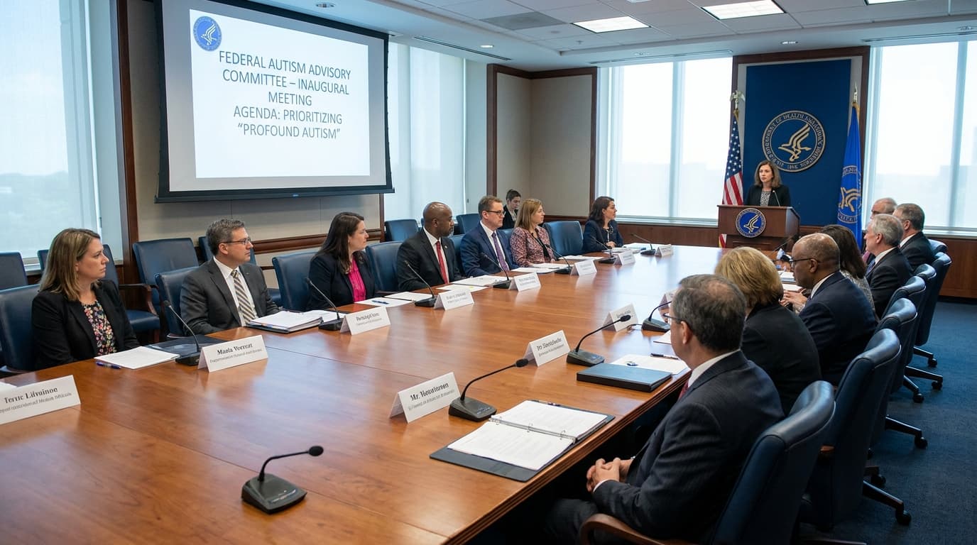 Federal Autism Committee Prioritizes ‘Profound Autism’ in Landmark First Meeting