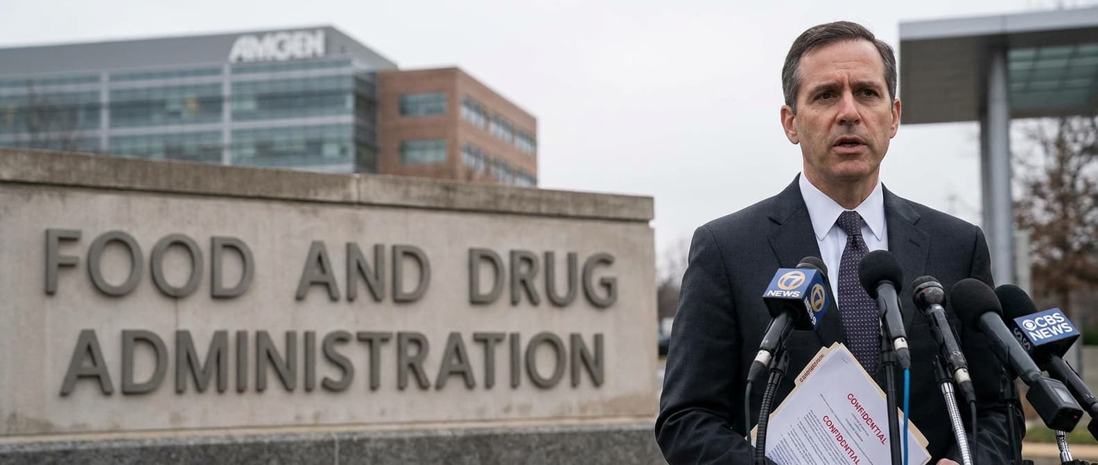 FDA Accuses Amgen of Data Manipulation in Autoimmune Drug Approval