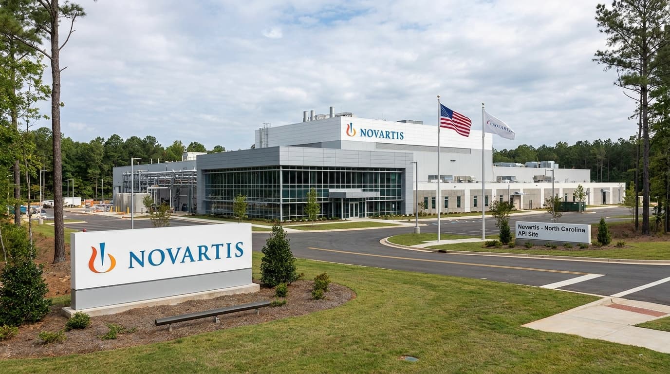 Novartis Unveils North Carolina API Plant as Final Piece of $23B US Expansion