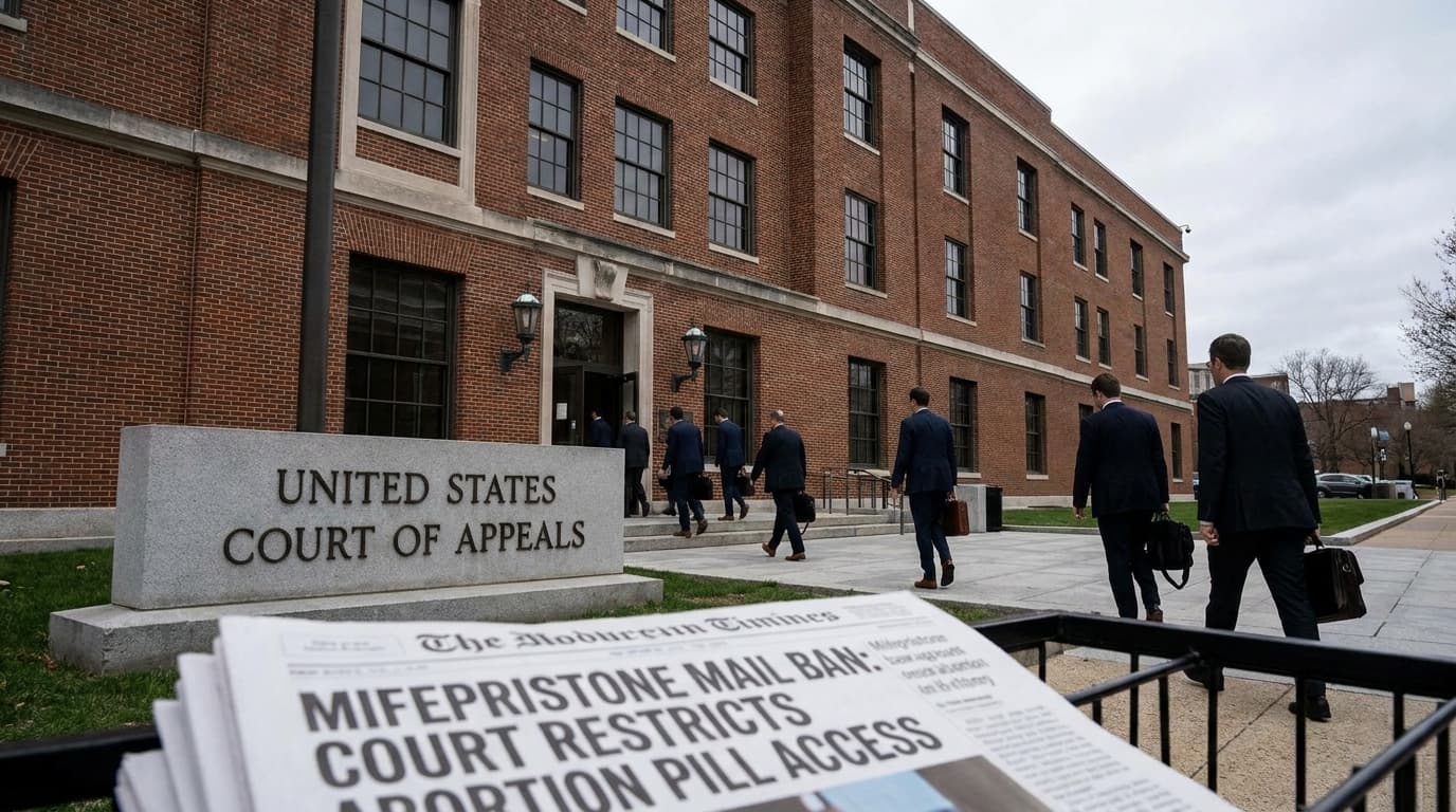 Federal Appeals Court Restricts Mifepristone Distribution to In-Person Clinics