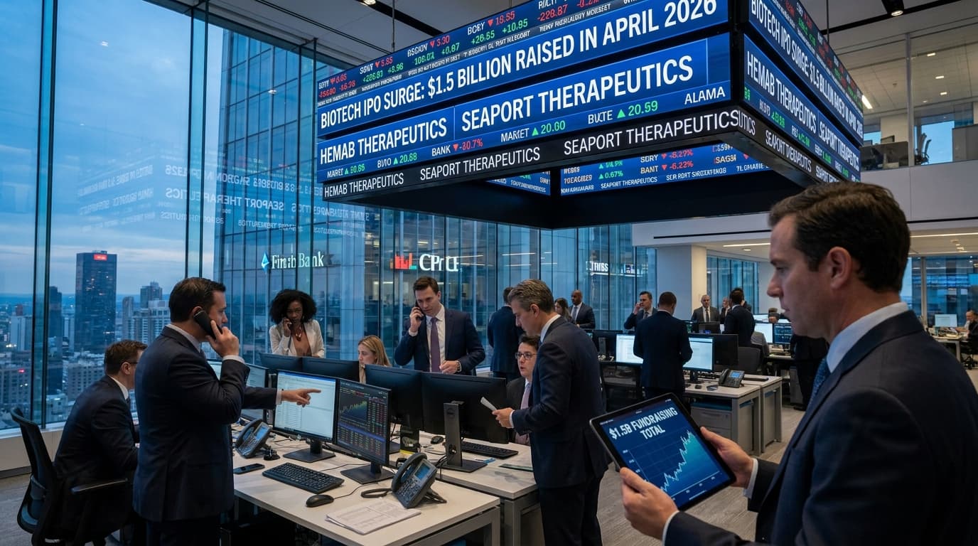 Four Biotech IPOs Raise $1.5B in April, the Biggest Month in Five Years