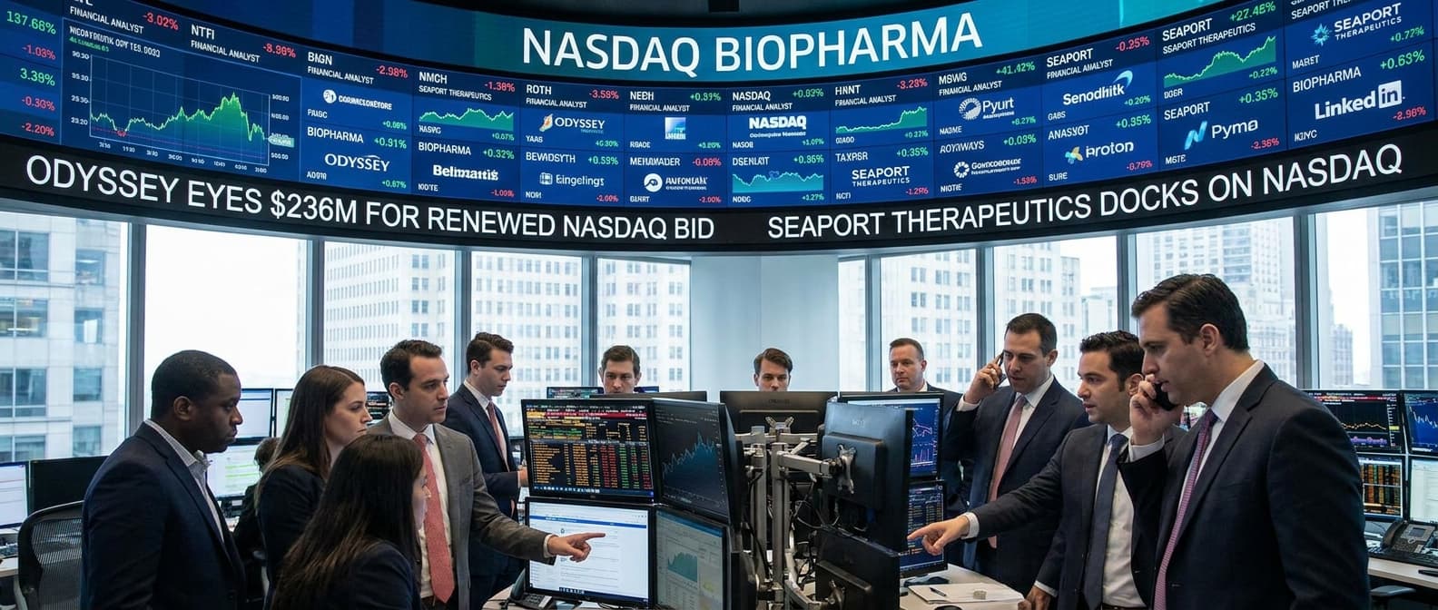 Odyssey Eyes $236M for Renewed Nasdaq Bid as Seaport Docks on Nasdaq