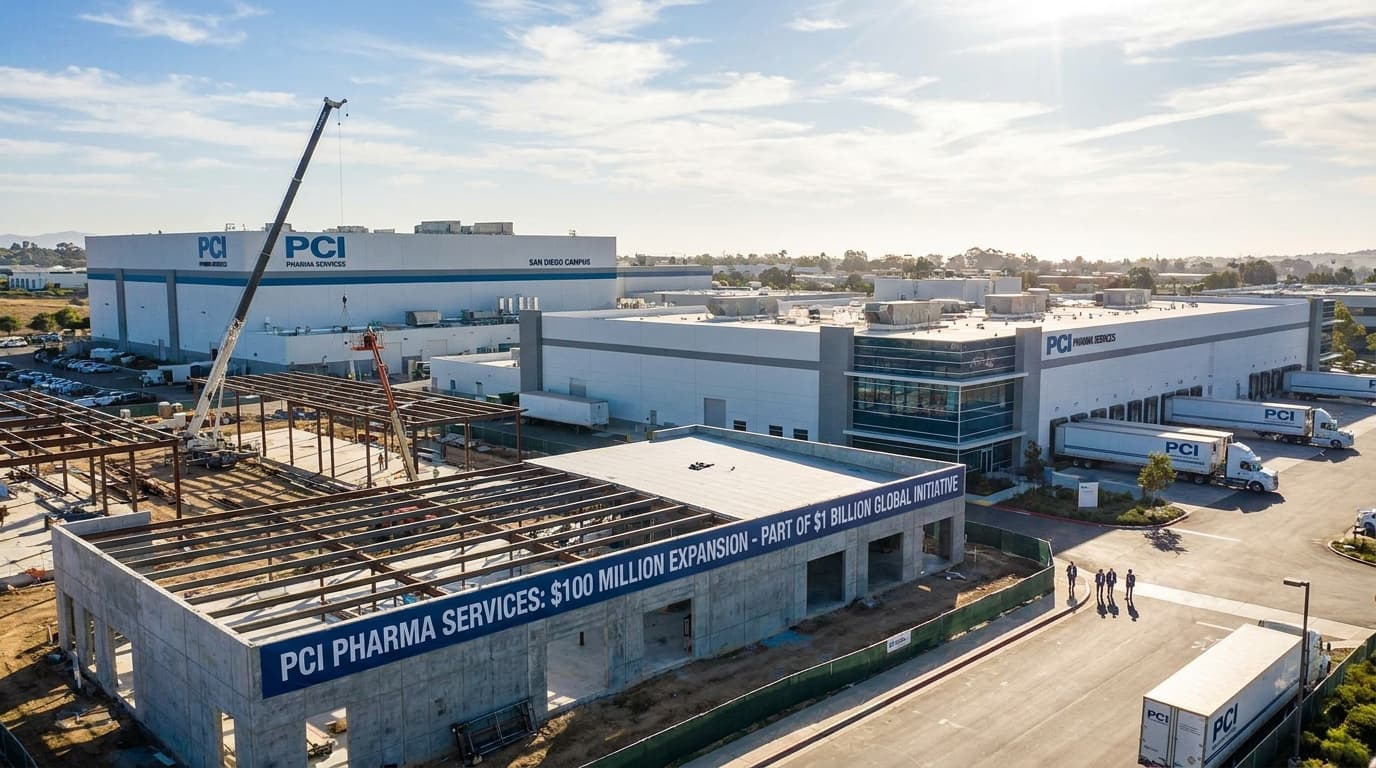 PCI Expands US Sterile Fill/Finish Capabilities Through $1 Billion Global Growth Initiative