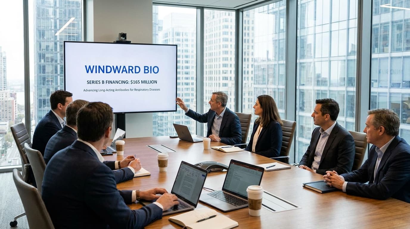 Windward Bio Raises $165 Million to Advance Long-Acting Antibodies for Respiratory Diseases