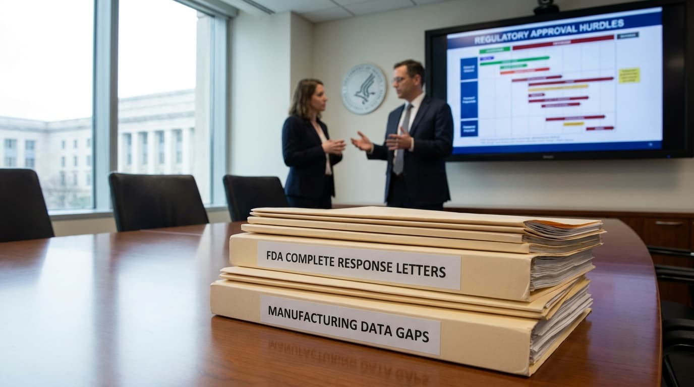 Published FDA Rejections Reveal Manufacturing and Data Gaps as Principal Regulatory Hurdles