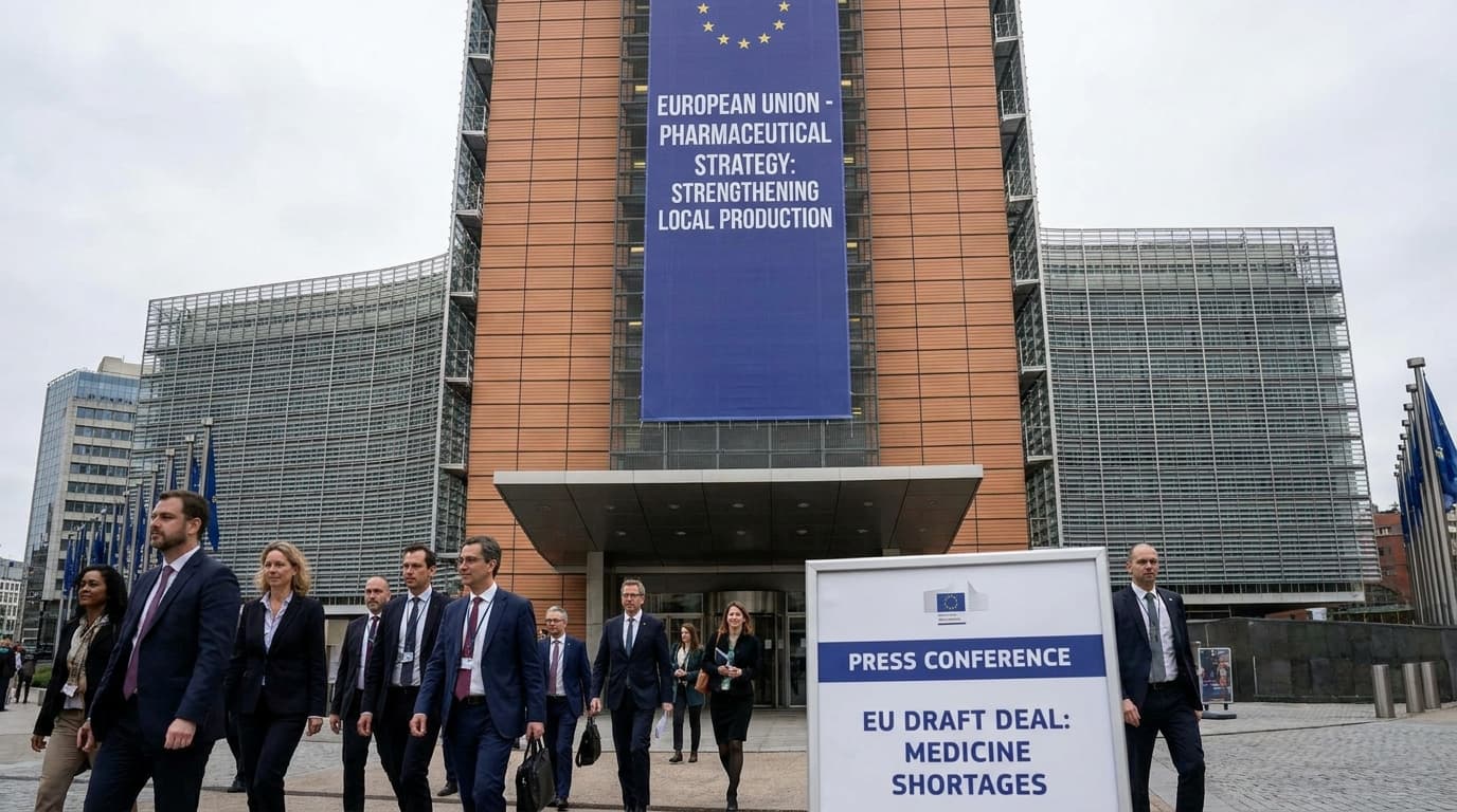 European Union Draft Deal to Boost Local Medicine Production Addresses Critical Drug Shortages
