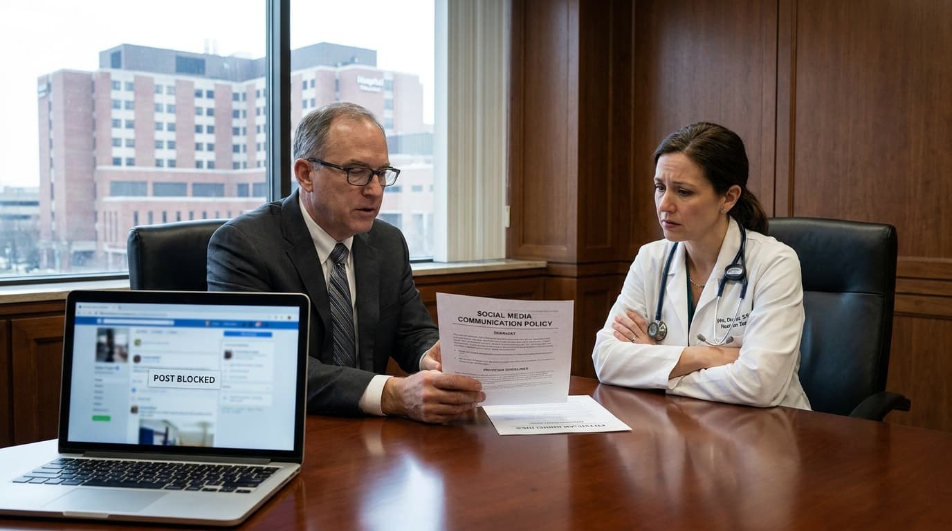 Hospitals Silencing Doctors Online: A Growing Concern in the Health Misinformation Crisis
