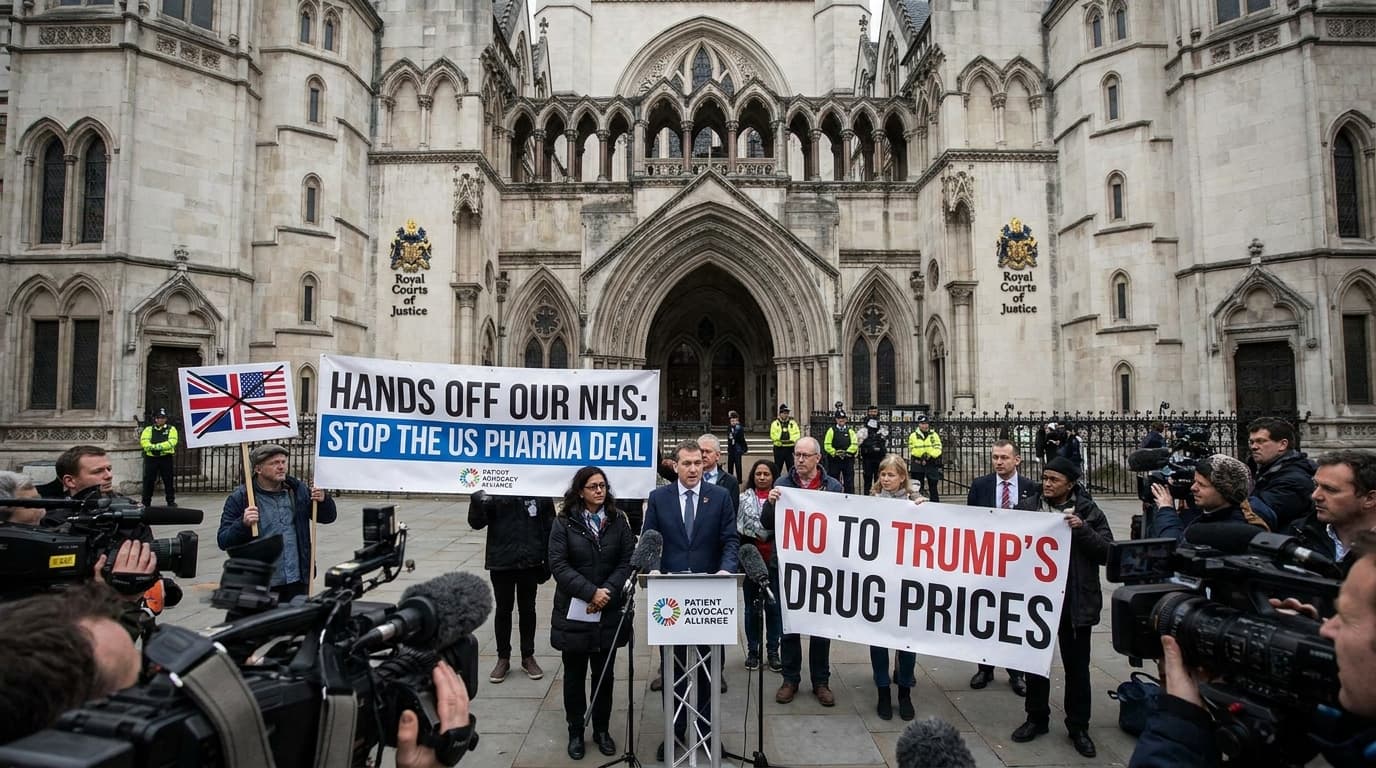 UK Advocacy Groups Challenge Pharmaceutical Trade Deal with US Amidst Legal Threats
