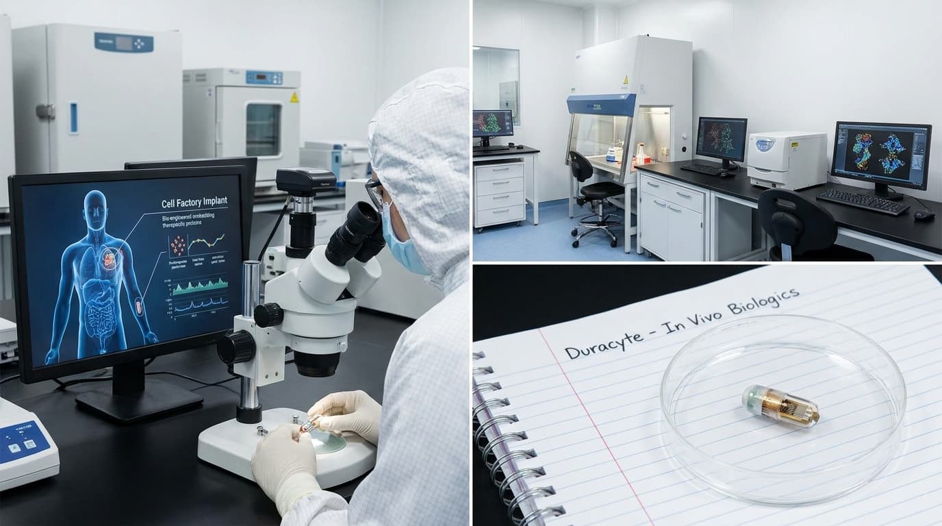 This Startup Aims to Upend Biologic Drug Production With Implantable ‘Cell Factories’