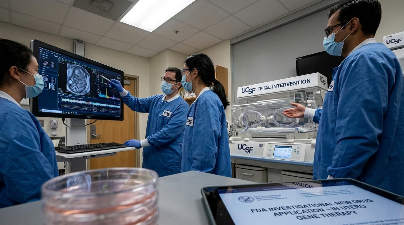 Pioneering Trial for In Utero Gene Therapy Nears FDA Approval