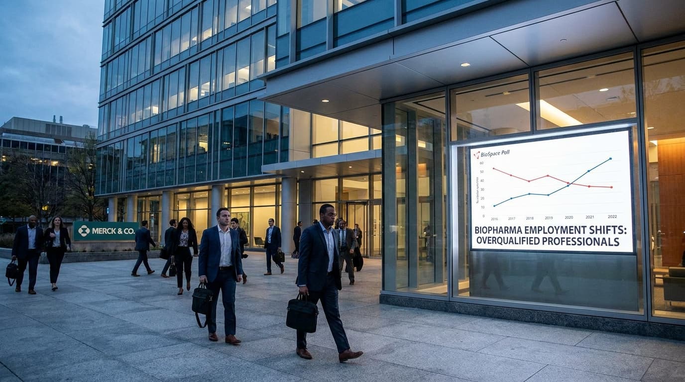 Biopharma Professionals Increasingly Accept Underemployment Amid Industry Shifts