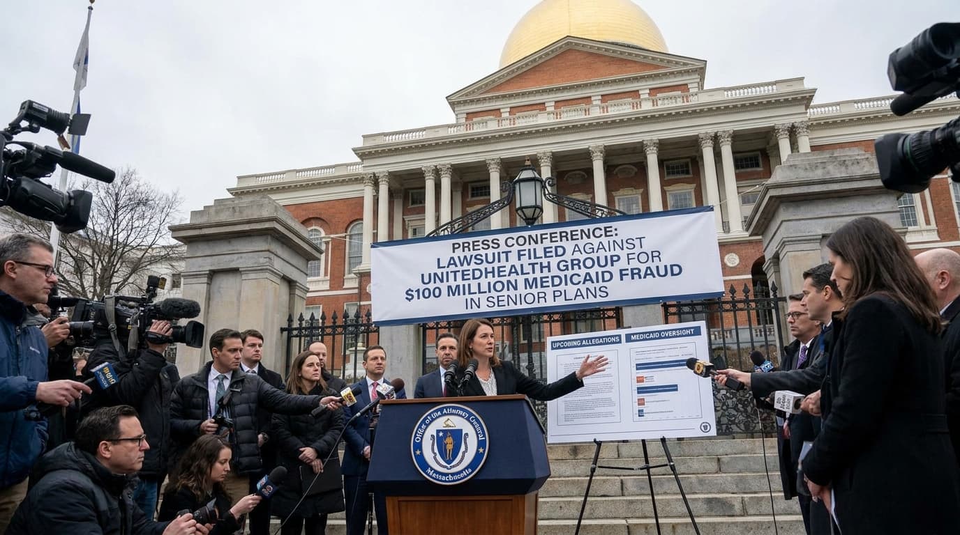 Massachusetts Files Lawsuit Alleging $100 Million Medicaid Fraud by UnitedHealth in Senior Plans