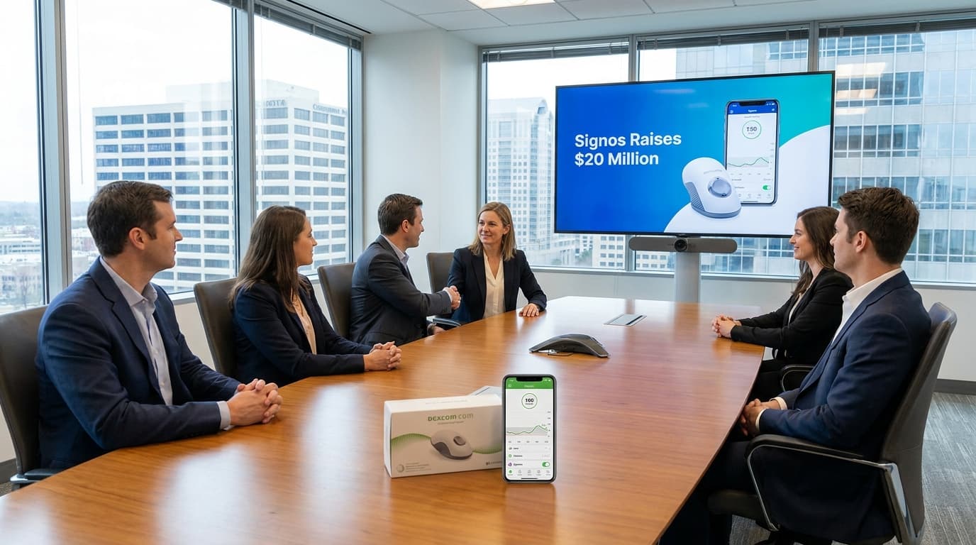 Signos Raises $20 Million to Expand Continuous Glucose Monitoring Beyond Diabetes