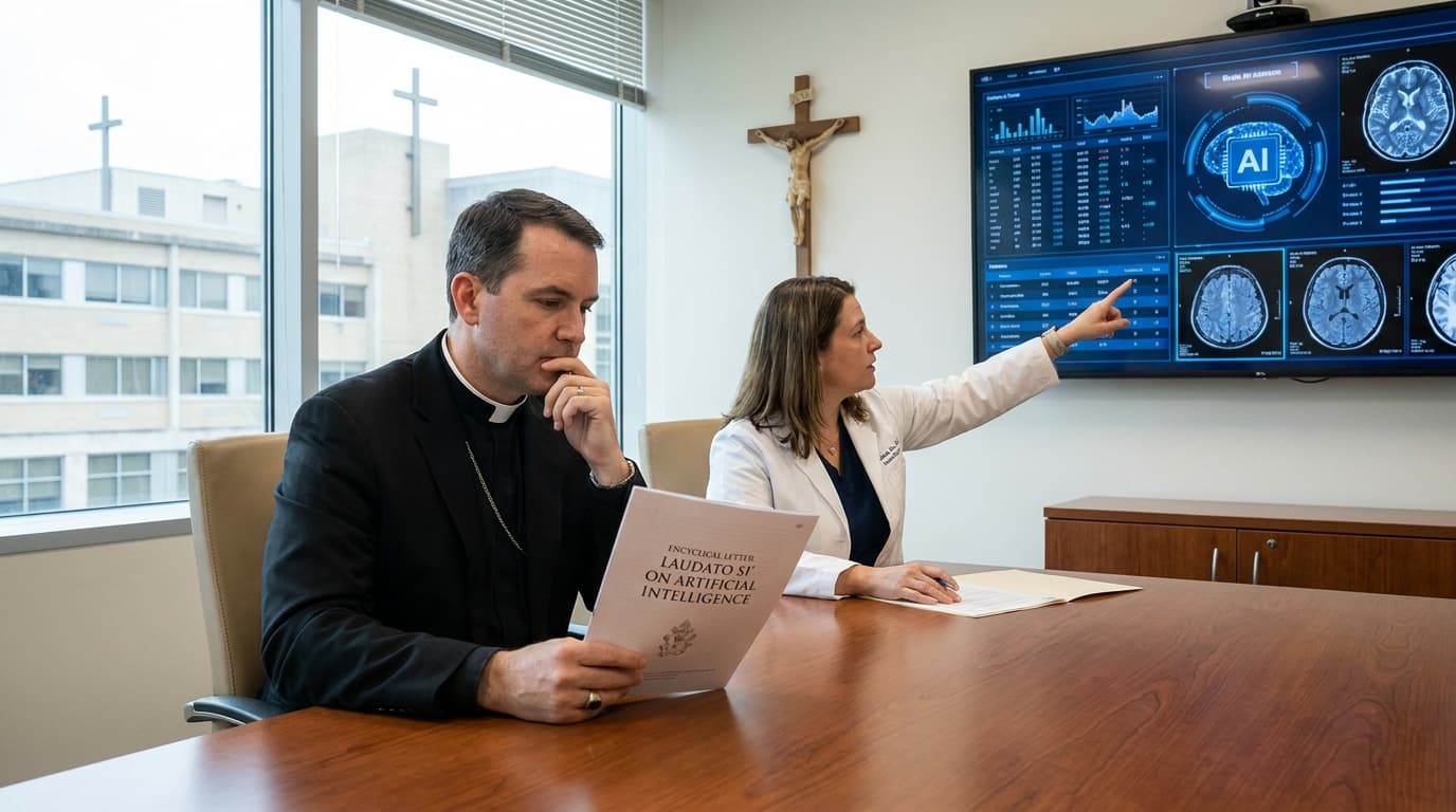 The Pope’s Encyclical on AI: Exploring Its Impact on Catholic Hospitals and Healthcare