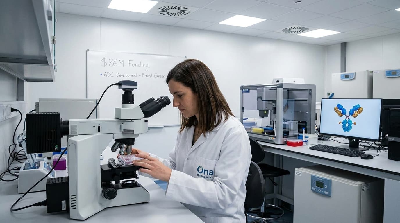 Startup Ona Therapeutics Raises $86M to Advance Antibody Drug Conjugates in Breast Cancer