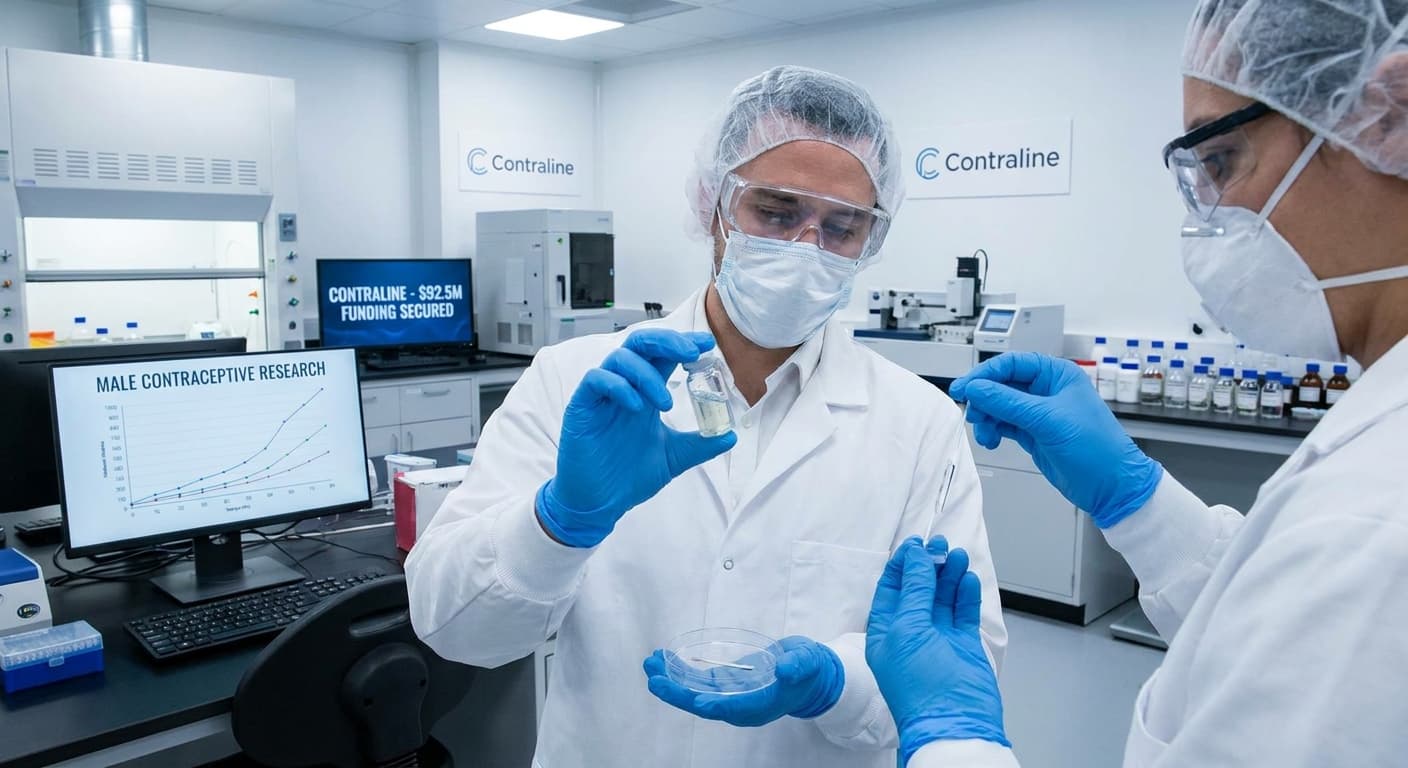 Contraline Secures $92.5 Million to Advance Male Birth Control Candidates