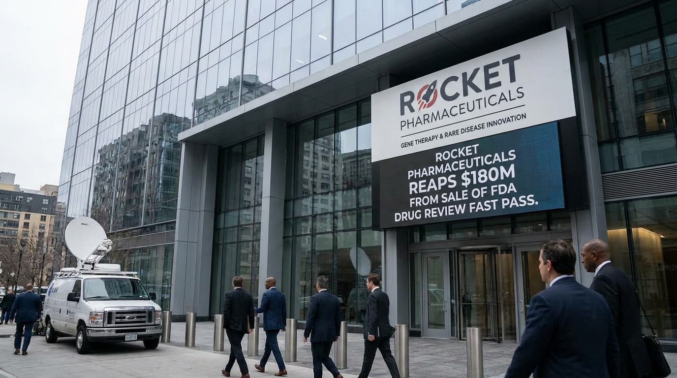 Rocket Pharma Reaps $180M From Sale of FDA Drug Review Fast Pass