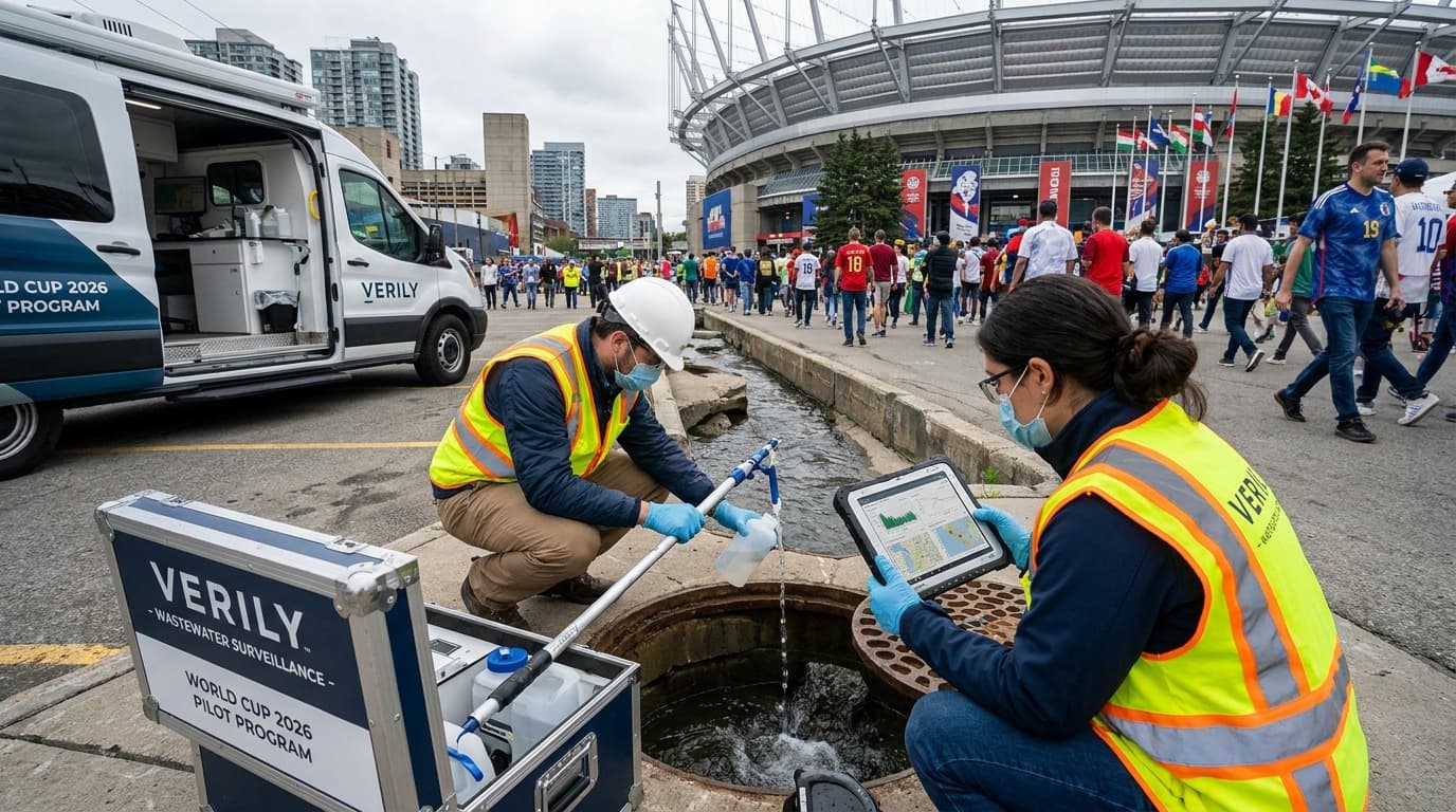 What’s Flowing Beneath the World Cup: How Verily’s Wastewater Monitoring Could Catch the Next Outbreak