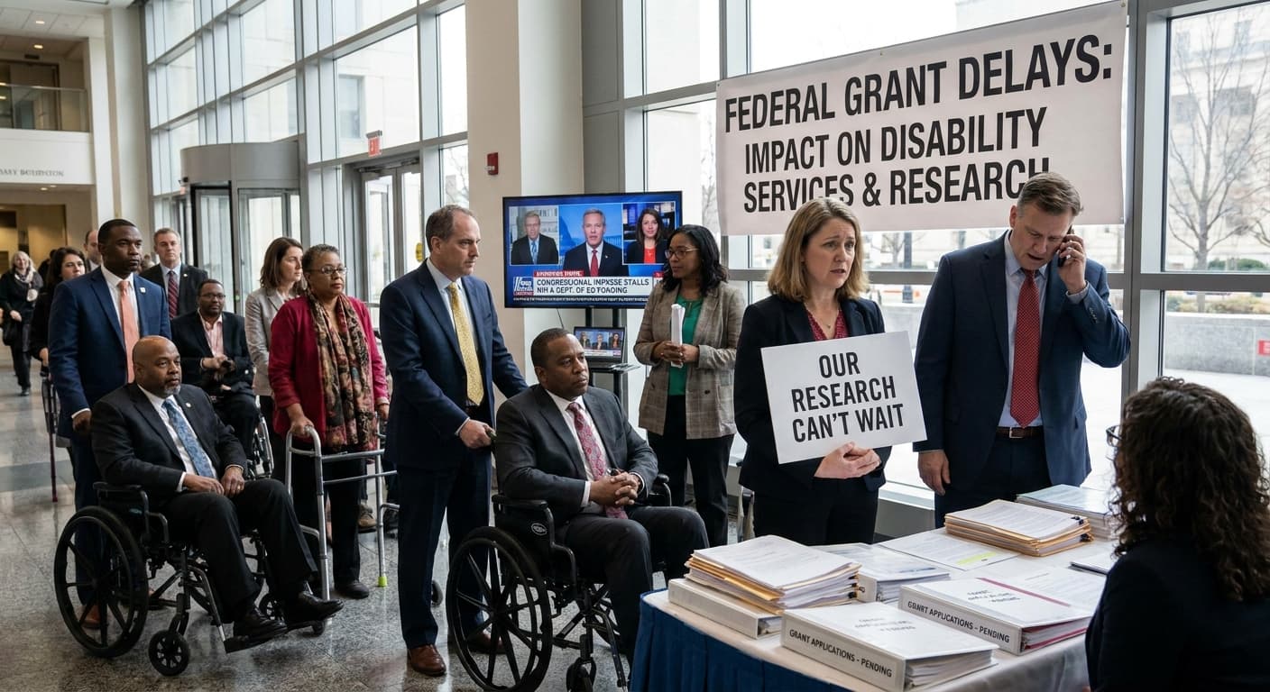 Federal Grant Delays Threaten Disability Services and Research Nationwide