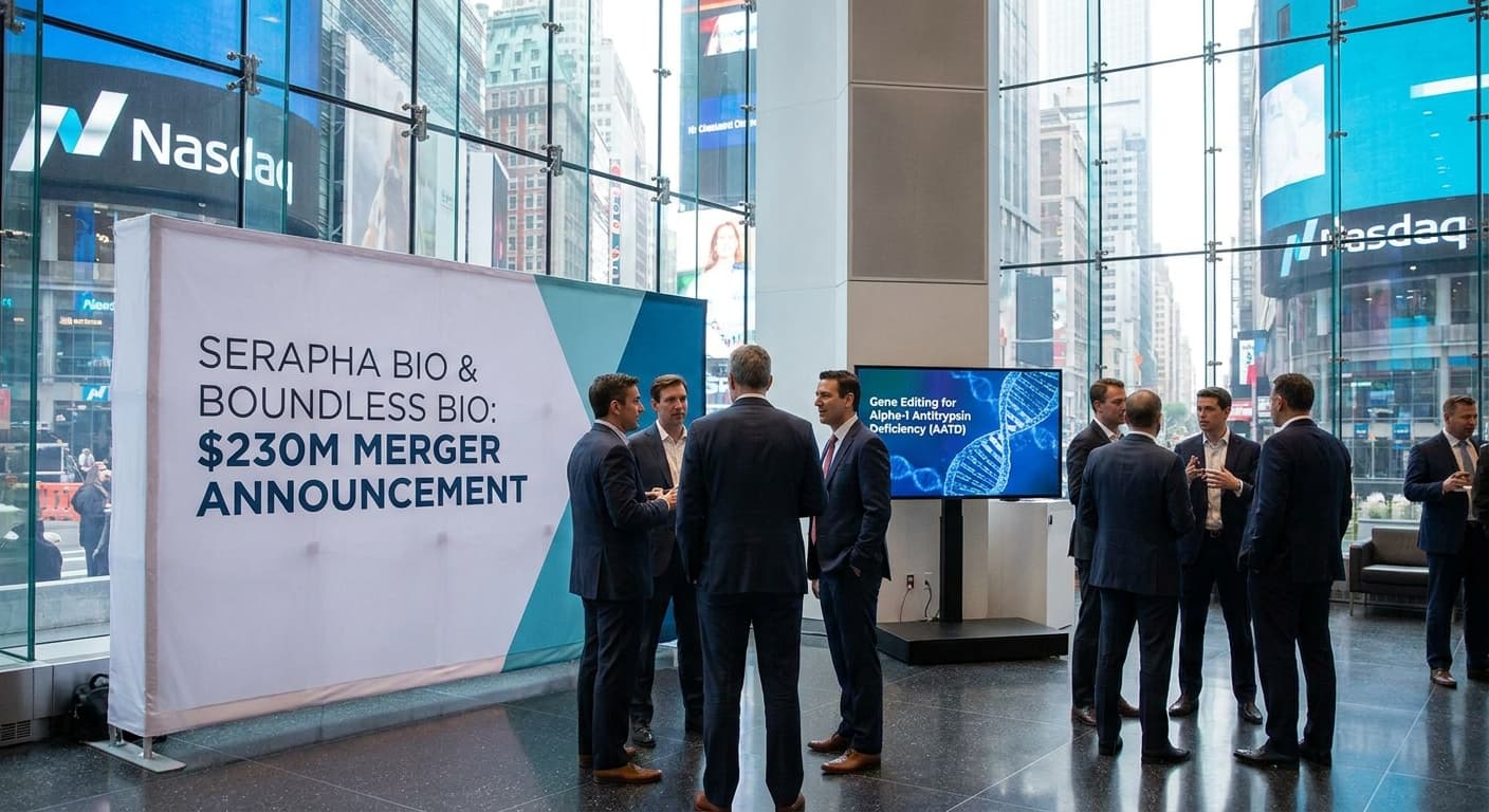 Serapha and Boundless Bio Combine Forces: $230 Million Nasdaq Reverse Merger Ushers in Next-Gen Gene Editing for Alpha-1 Antitrypsin Deficiency