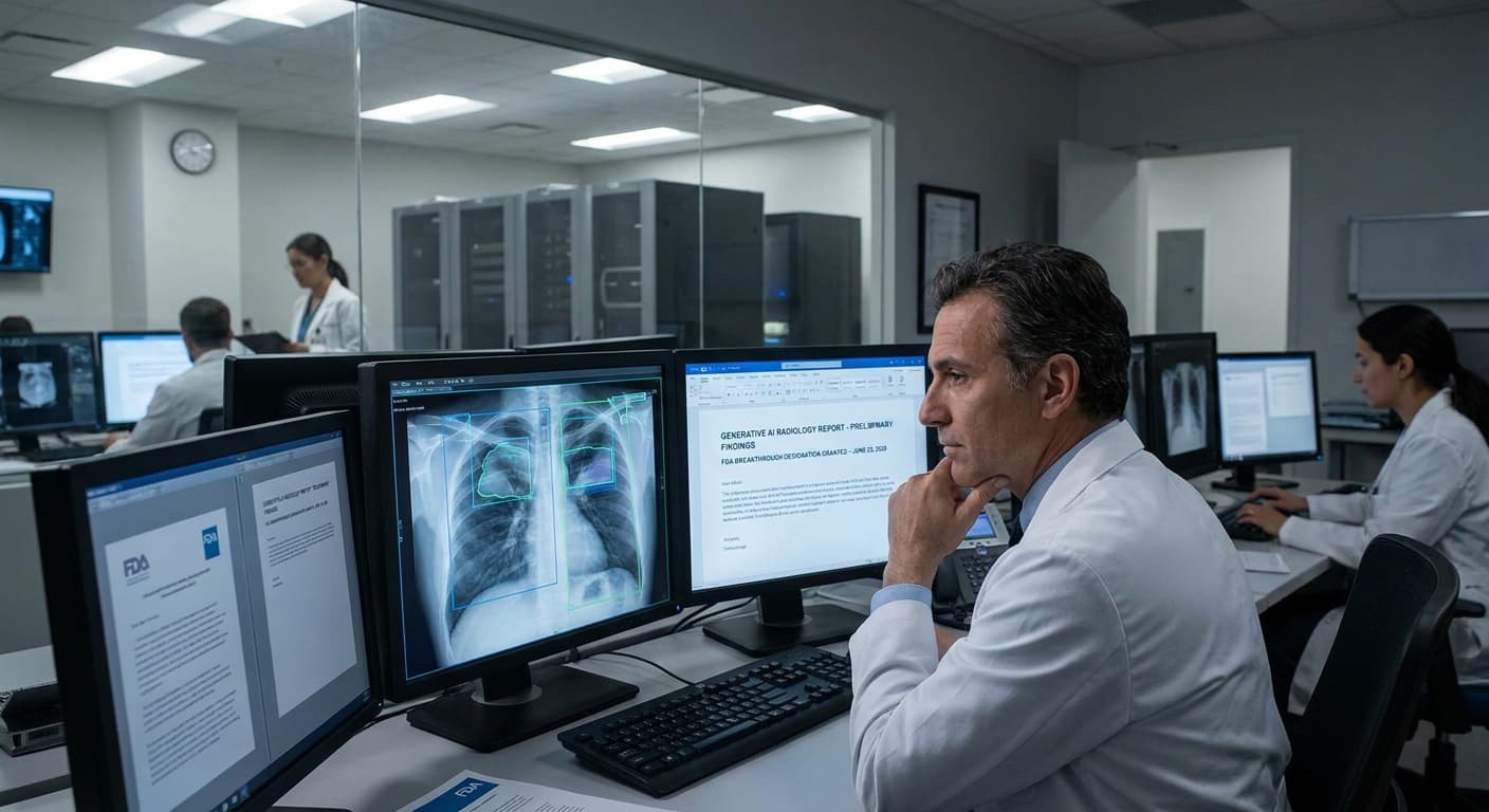 FDA Grants Breakthrough Status to Generative AI for Radiology: What It Means for Medical Imaging