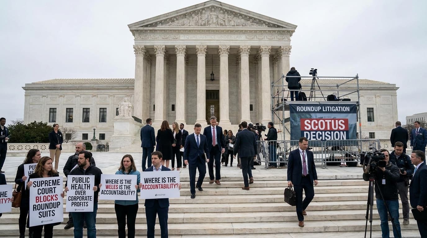 Supreme Court Shields Roundup Maker from Thousands of Lawsuits: Implications for Public Health, Regulation, and Legal Precedents