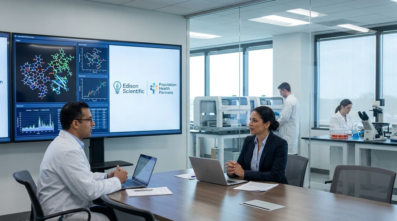 AI Pioneer Edison Scientific Teams Up with Population Health Partners to Launch New Biotechs