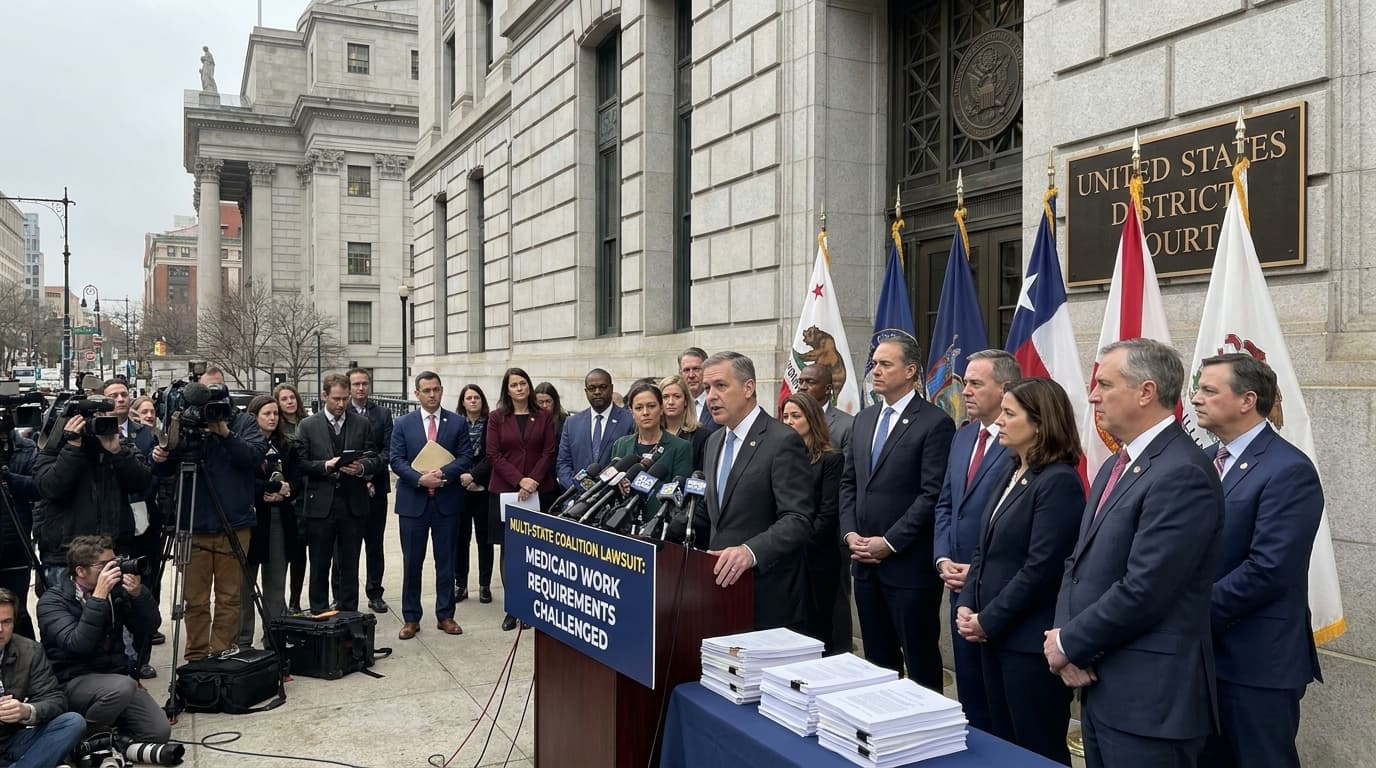 Half of States Sue Over Medicaid Work Requirements: Regulatory and Social Implications
