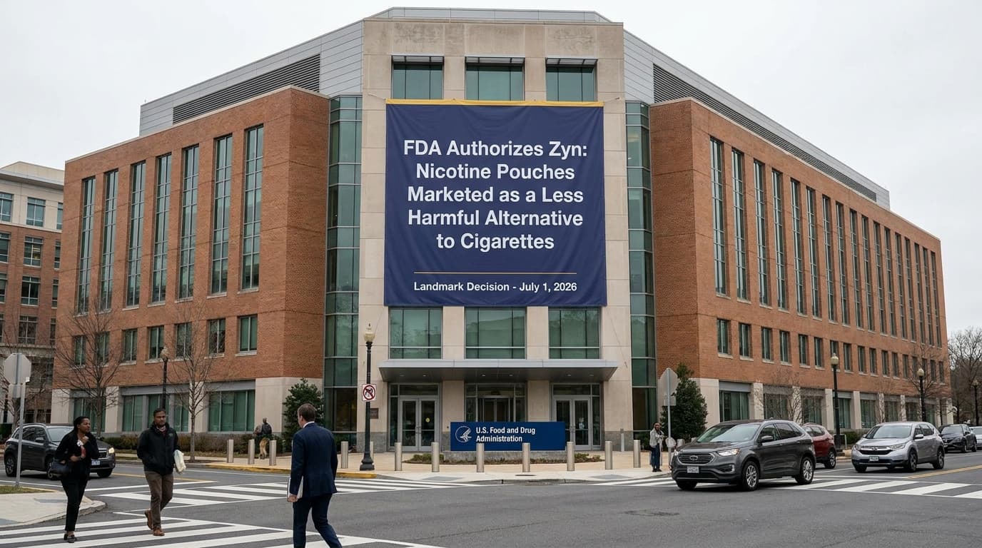 FDA Grants Zyn Permission to Market Nicotine Pouches as Safer Alternative to Cigarettes