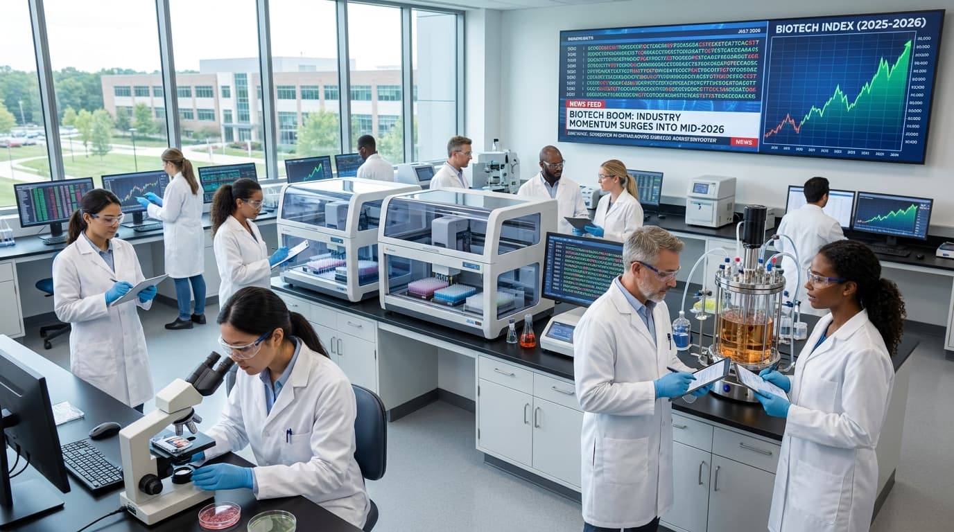Halfway Into 2026, Biotech Is Booming as Industry Momentum Surges
