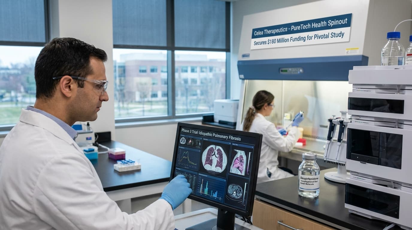Lung-Focused Celea Secures $180M for Pivotal Test of Pulmonary Fibrosis Drug