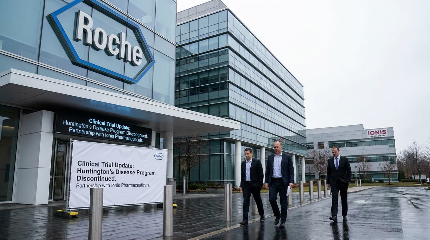Roche Discontinues Huntington’s Disease Studies, Delivering More Setbacks for Ionis