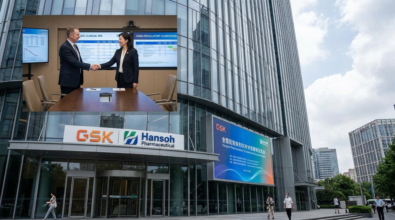 GSK and Hansoh’s Antibody-Drug Conjugate Clinches Late-Stage Win, Prepares for Regulatory Submission in China