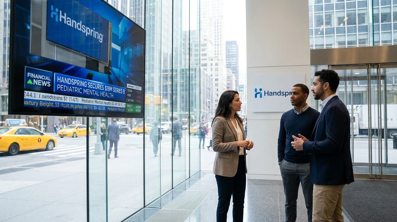 Handspring Secures $19M to Address Gaps in Pediatric Mental Health Care Nationwide