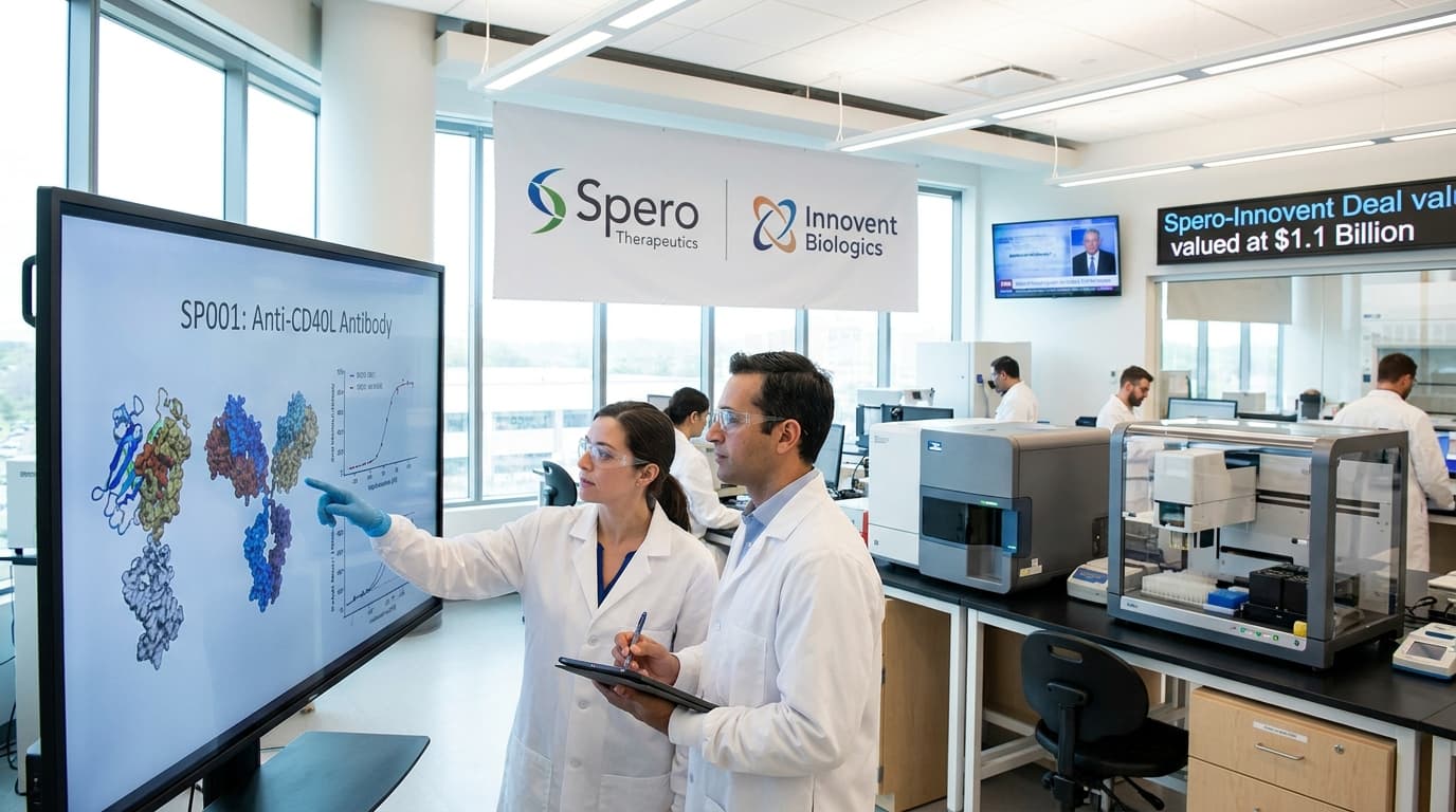 Spero Bets Up to $1.1 Billion on Innovent's Anti-CD40L Antibody for Autoimmune Diseases
