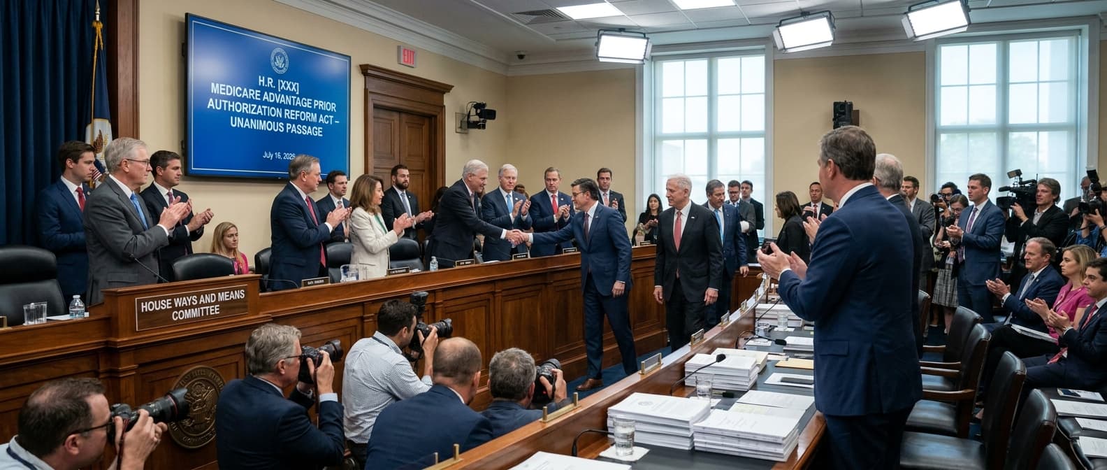 House Committee Advances Bill to Reform Medicare Advantage Prior Authorization: Industry Applauds Bipartisan Move