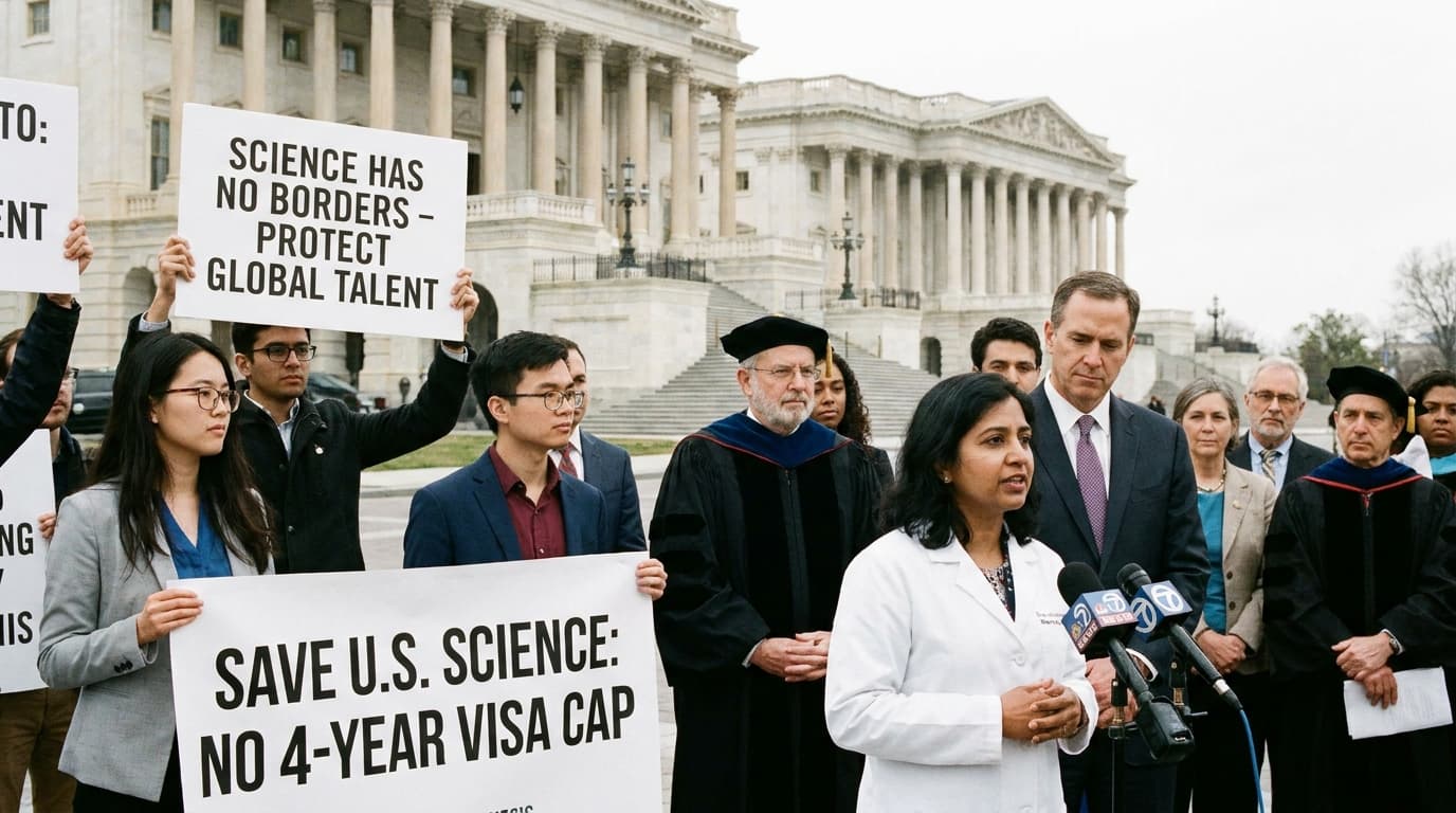 Visa Time Limits on Foreign Ph.D. Students and Postdocs: Implications for U.S. Science