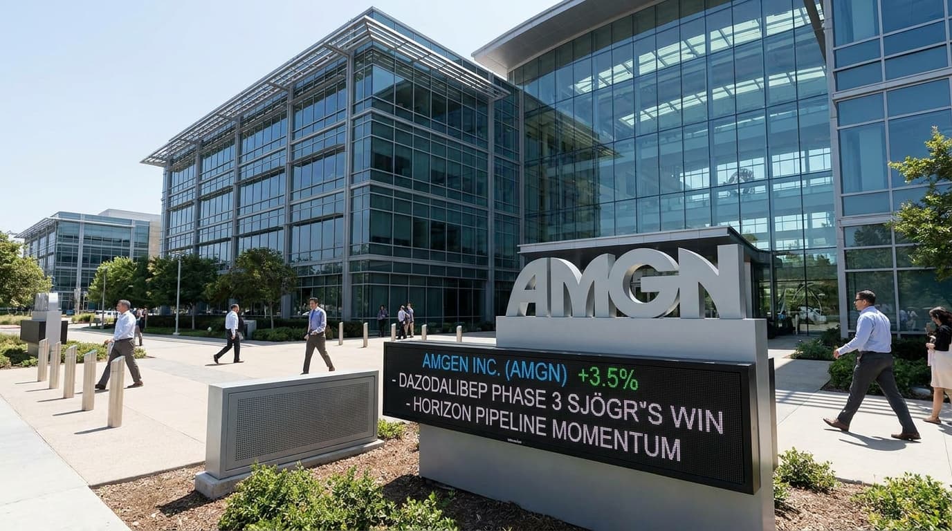 Amgen Posts Phase 3 Dazodalibep Win In Sjögren's, Reviving A Thinned Horizon Pipeline