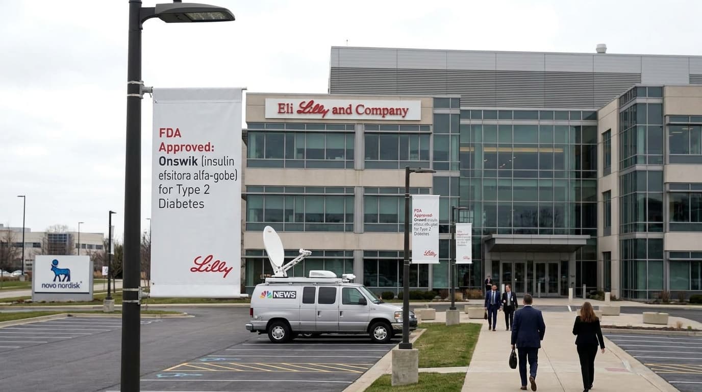 Eli Lilly Wins FDA Approval For Onswik, Opening A Weekly Insulin Rivalry With Novo
