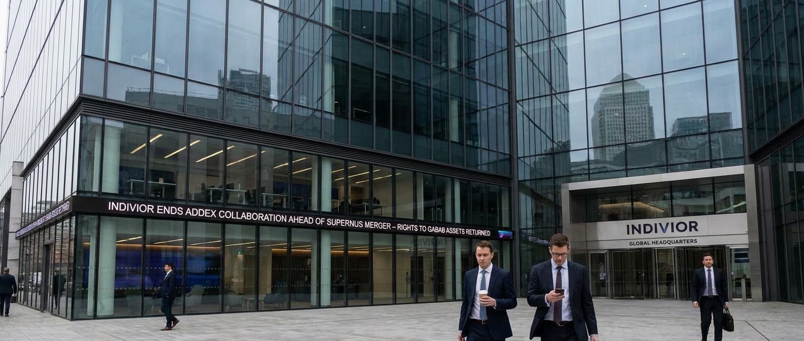 Indivior Ends Addex PAM Collaboration Ahead Of Supernus Merger, Returning Rights To GABAB Assets