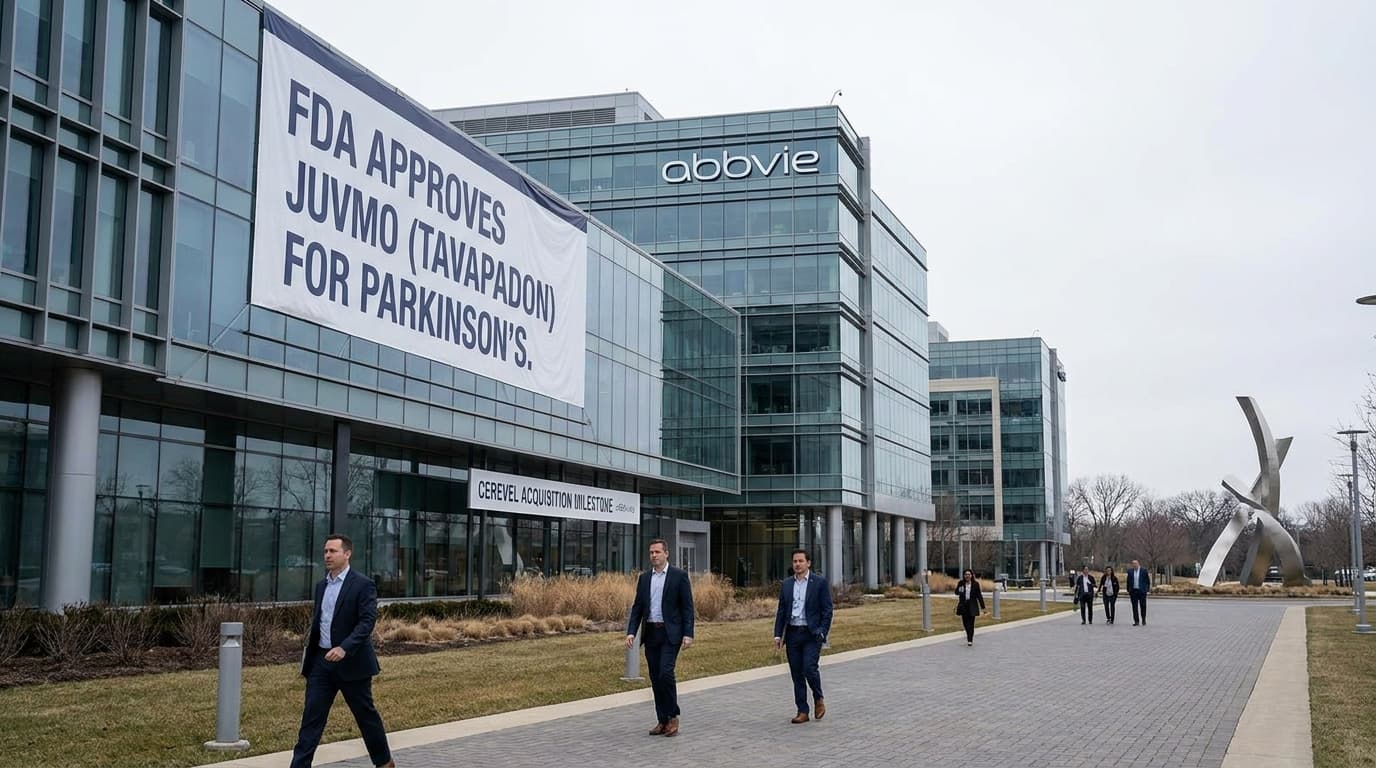 AbbVie Wins Juvmo Approval In Parkinson’s, Salvaging Part Of Its $8.7 Billion Cerevel Bet
