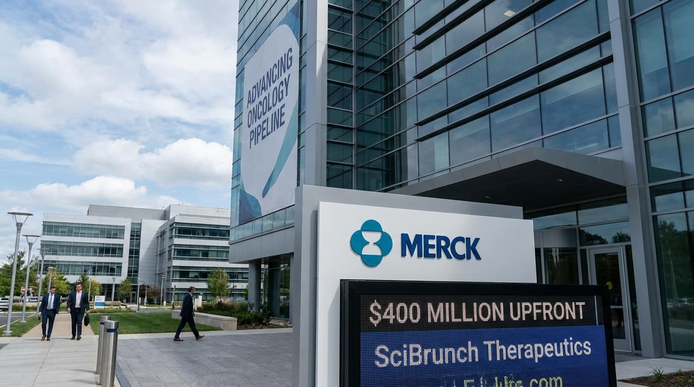 Merck Pays $400 Million Upfront For SciBrunch KRAS G12D Deal, Adding A $2.13 Billion Preclinical Oncology Bet