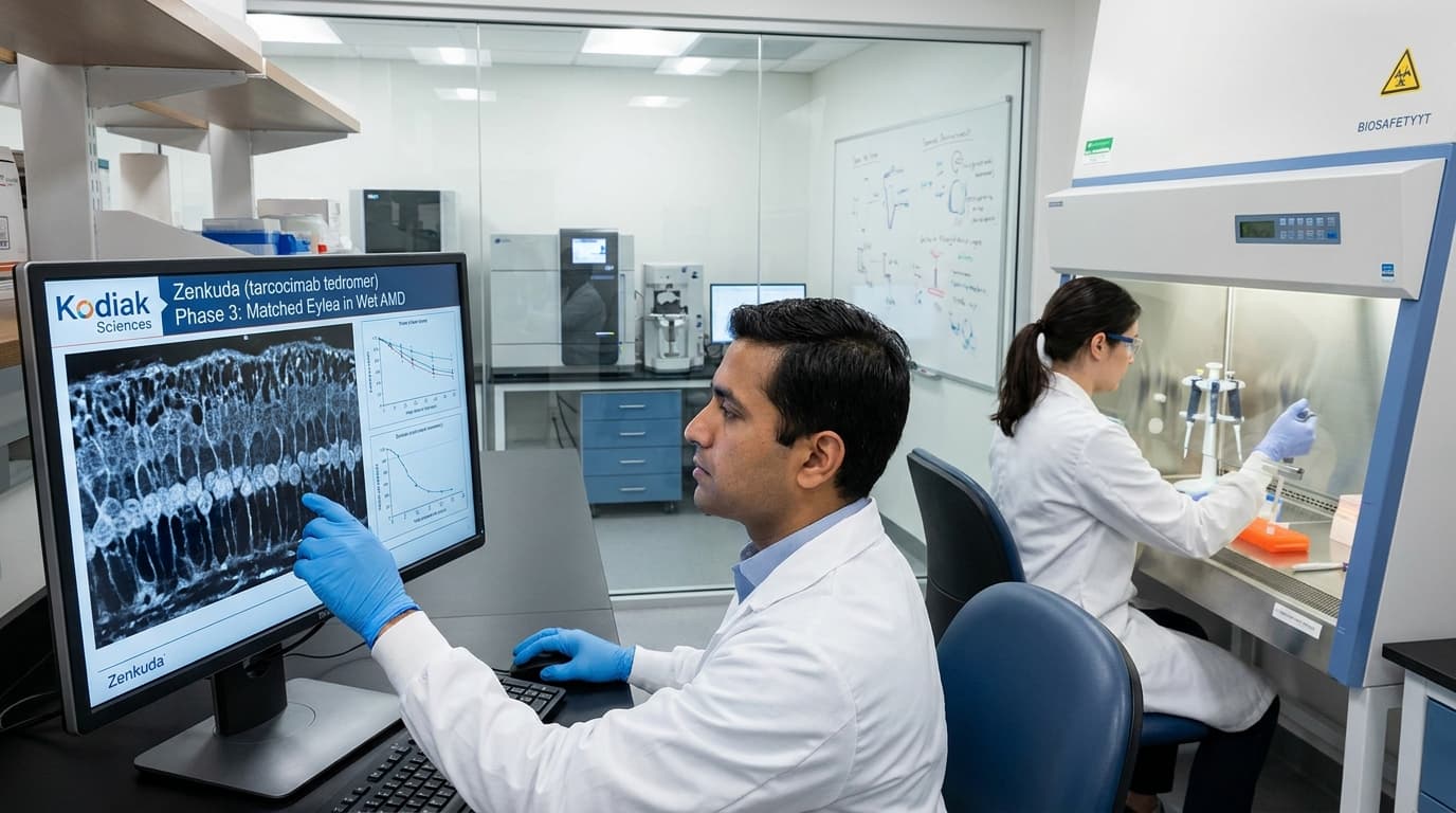 Kodiak Matches Eylea In Phase 3 With Zenkuda, Reopening An FDA Path After Its 2023 Setback
