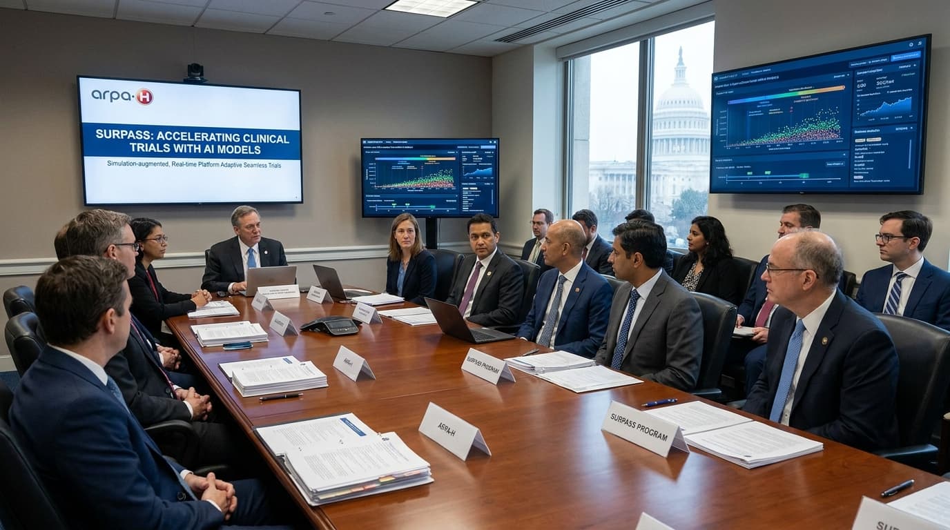 ARPA-H Launches SURPASS To Speed Clinical Trials With AI Models, As HHS Pushes Fewer Participants And Lower Costs