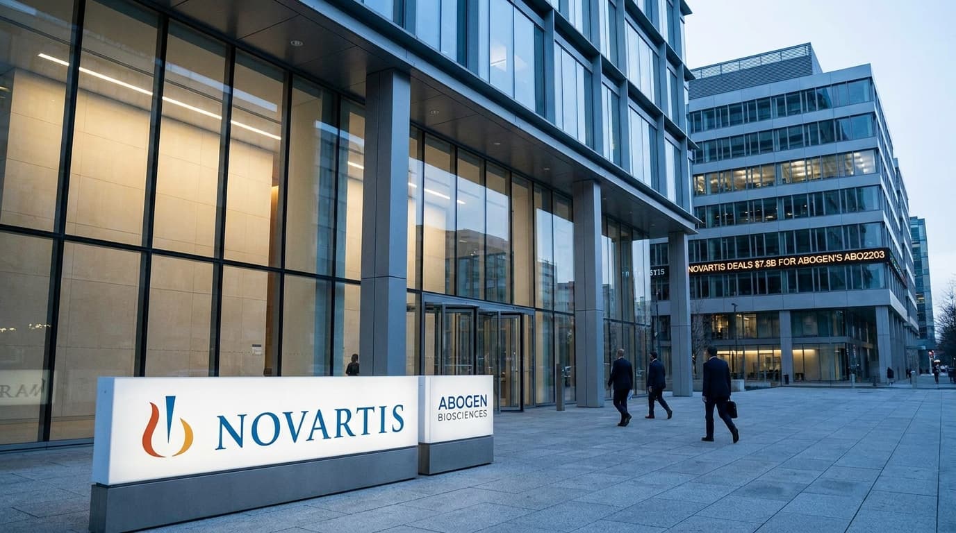Novartis Commits Up To $7.8 Billion For Abogen’s ABO2203, Extending Its China Dealmaking Push