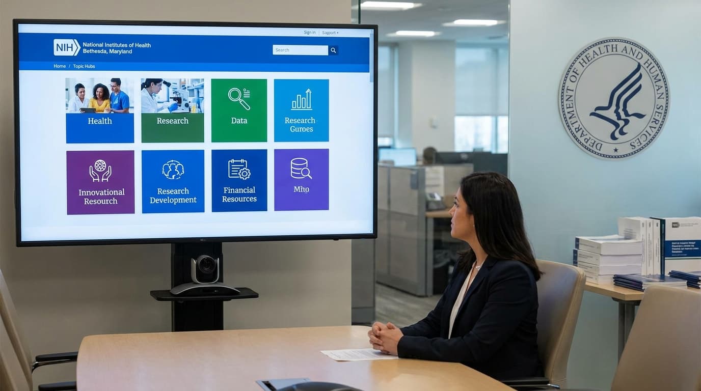 NIH Unveils Eight-Hub Website Redesign, Replacing A 700-Plus Site Structure